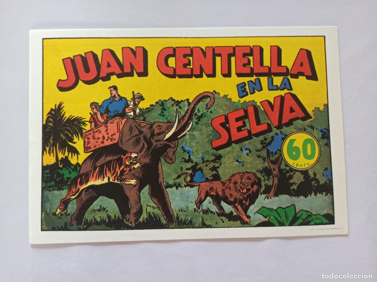 Tebeos: JUAN CENTELLA N&ordm; 20 - EN LA SELVA - REEDICION (GO) - Foto 1