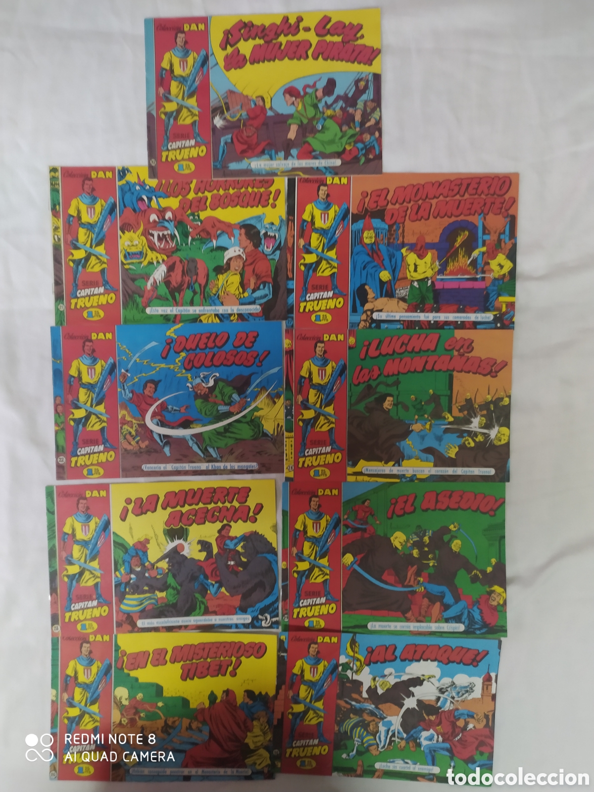 Tebeos: 9 Comic Capitan Trueno serie dan - Foto 2