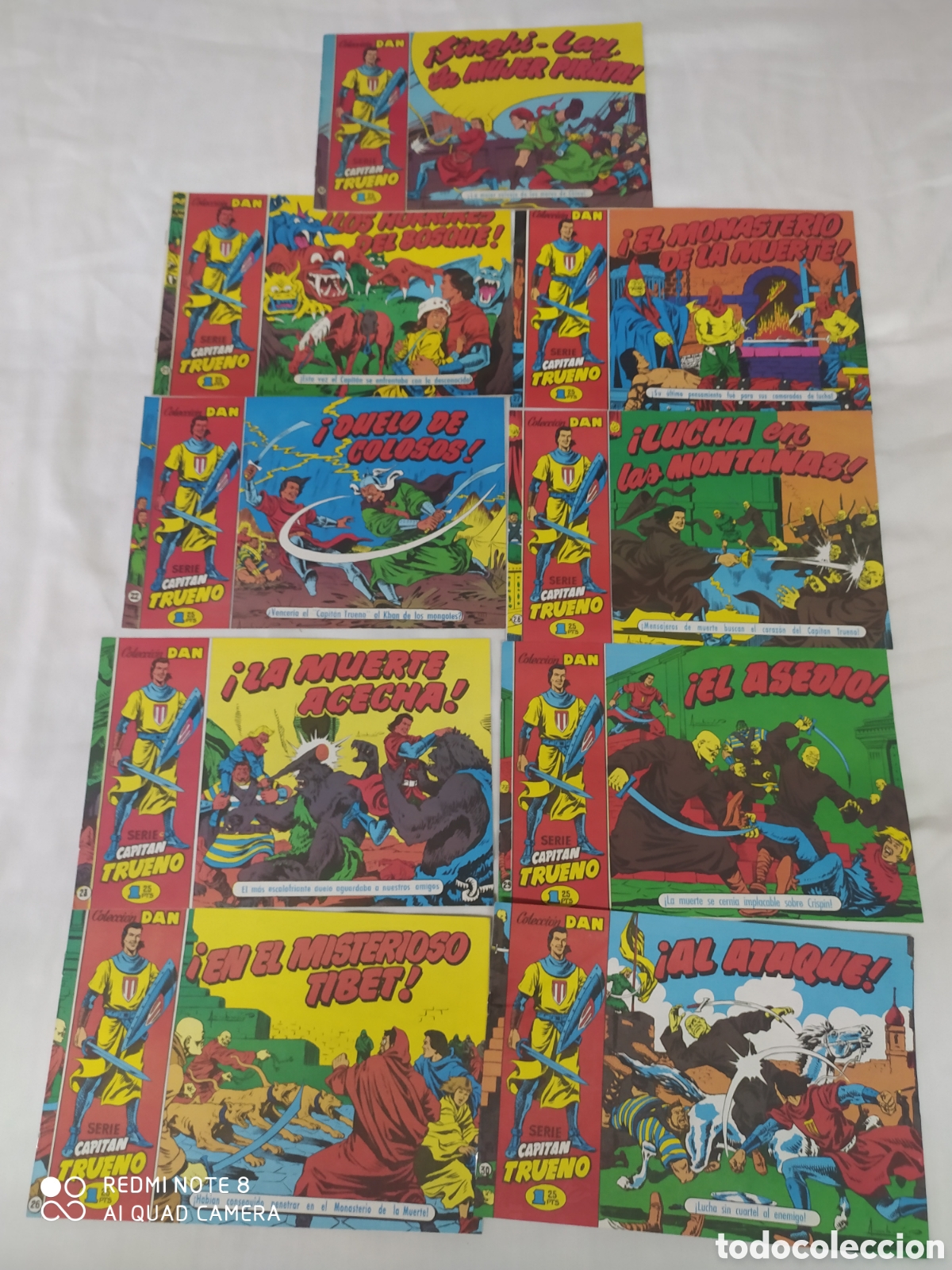 Tebeos: 9 Comic Capitan Trueno serie dan - Foto 1