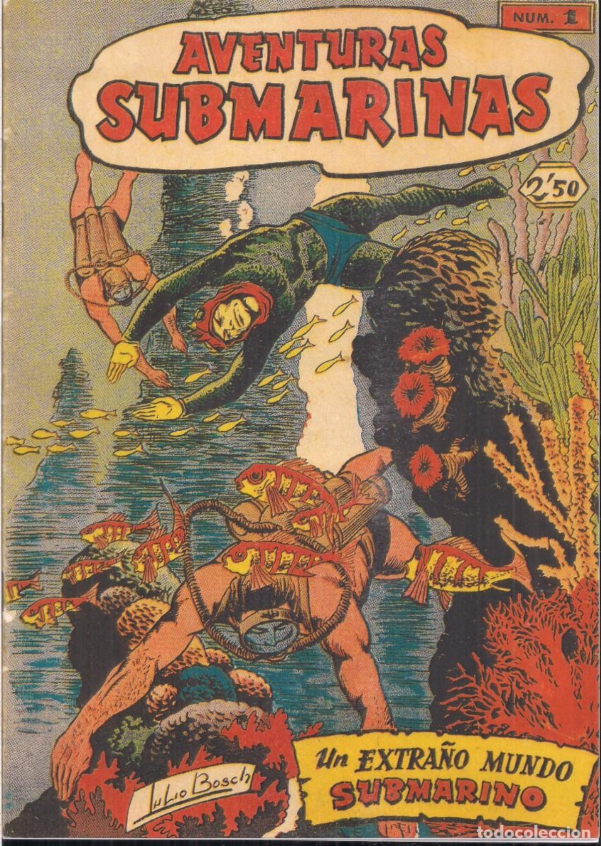 Tebeos: AVENTURAS SUBMARINAS FACSIMIL - Foto 1