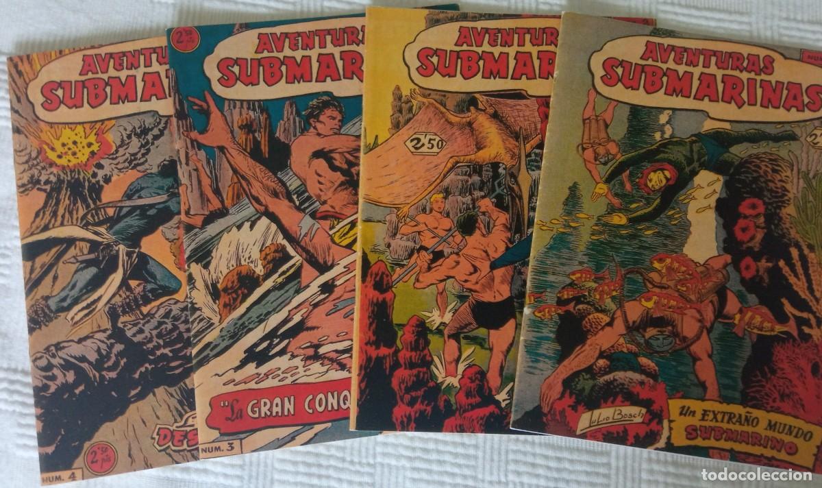 Tebeos: AVENTURAS SUBMARINAS FACSIMIL - Foto 2