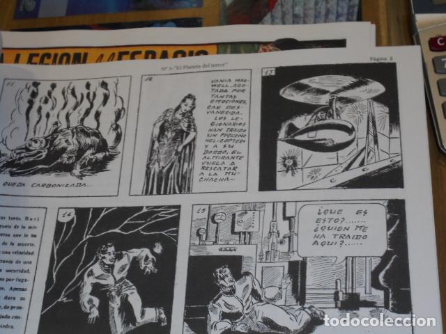 Tebeos: LA LEGION DEL ESPACIO COMPLETA 5 NUM. REEDICION - Foto 3