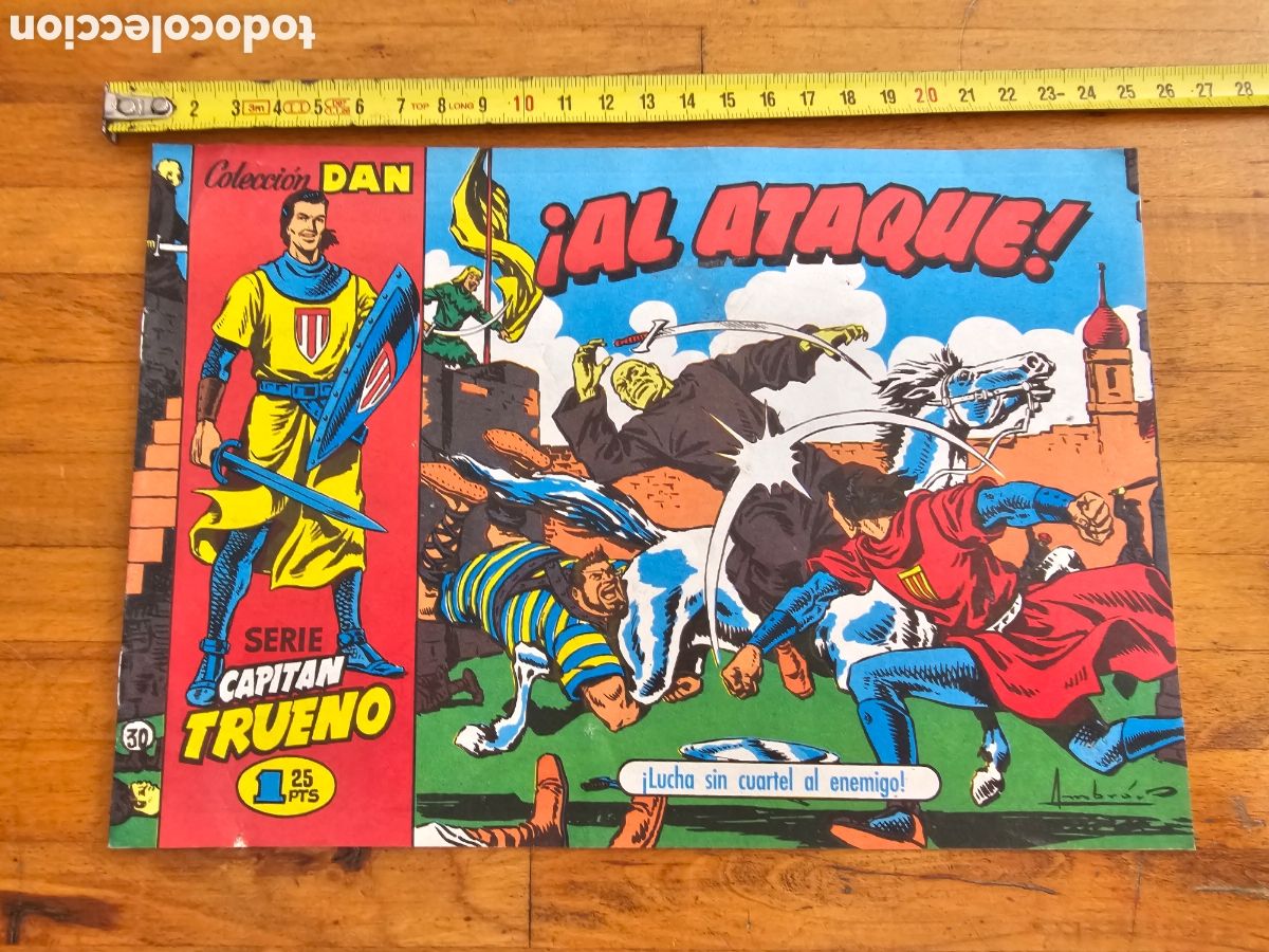 Tebeos: Reedici&oacute;n del C&oacute;mic Capit&aacute;n Trueno n&deg;30 - Foto 1