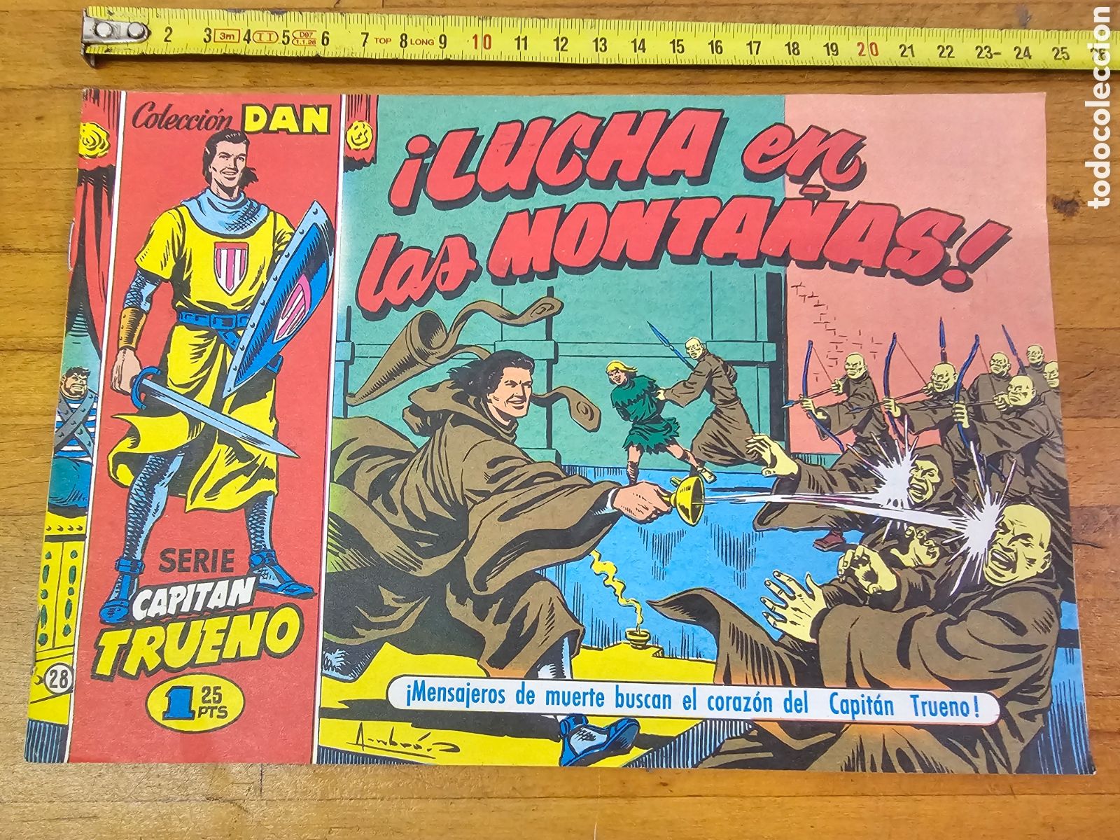 Tebeos: Reedici&oacute;n del C&oacute;mic Capit&aacute;n Trueno n &deg;28 - Foto 1