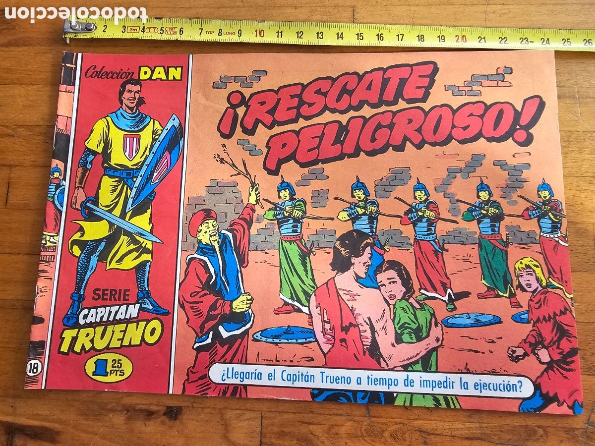 Tebeos: Reedici&oacute;n del C&oacute;mic Capit&aacute;n Trueno n &deg;18 - Foto 1
