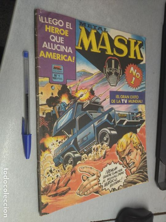 Tebeos: METAL MASK N&ordm; 1 / MC EDICIONES - Foto 1