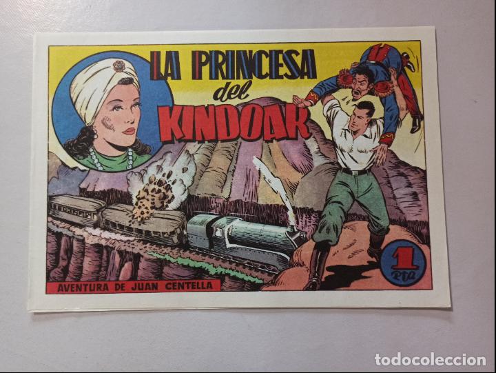 Tebeos: JUAN CENTELLA N&ordm; 67 - LA PRINCESA DE KINDOAR - REEDICION (A) - Foto 1