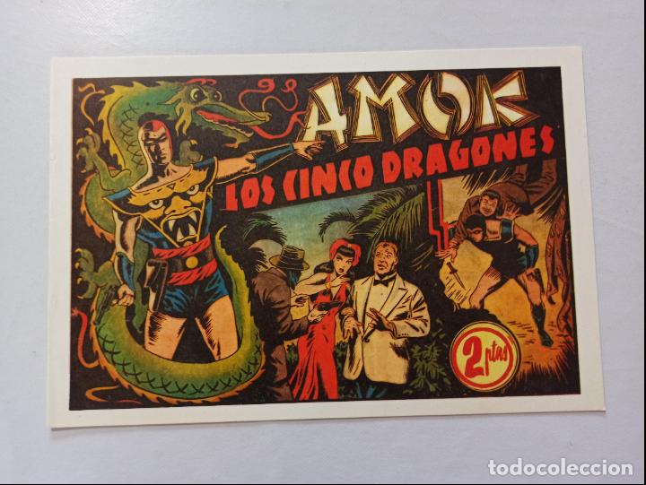 Tebeos: AMOK - LOS CINCO DRAGONES - REEDICION (B) - Foto 1