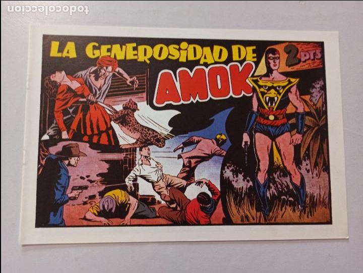 Tebeos: LA GENEROSIDAD DE AMOK - REEDICION (B) - Foto 1