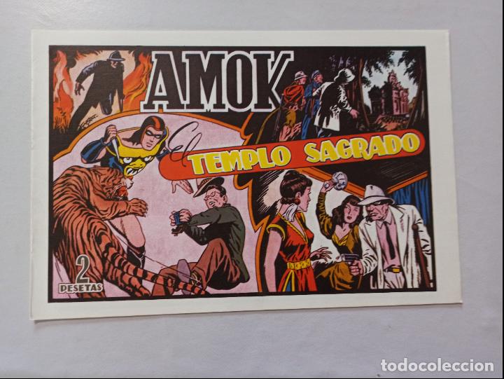 Tebeos: AMOK - EL TEMPLO SAGRADO - REEDICION (B) - Foto 1