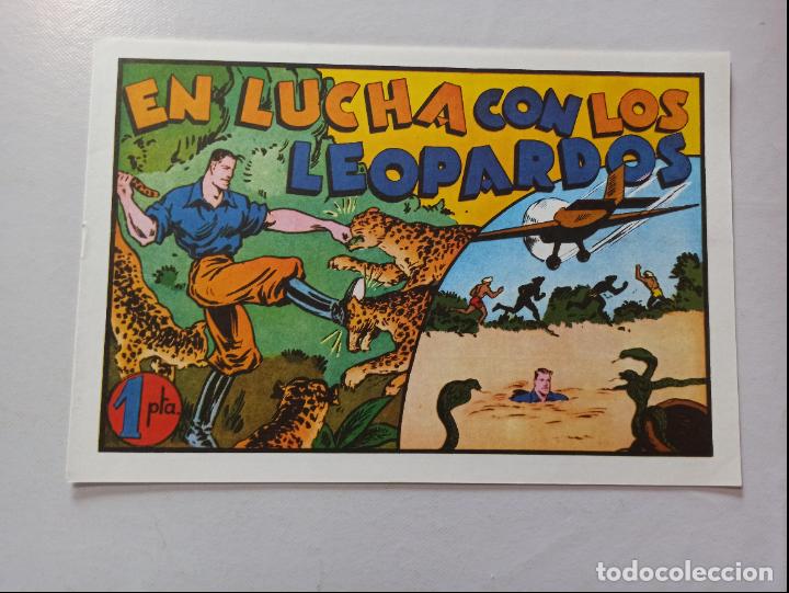Tebeos: EN LUCHA CON LOS LEOPARDOS - JUAN CENTELLA - REEDICION (AN) - Foto 1