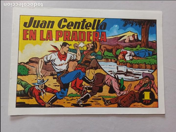 Tebeos: JUAN CENTELLA EN LA PRADERA - REEDICION (Z1) - Foto 1