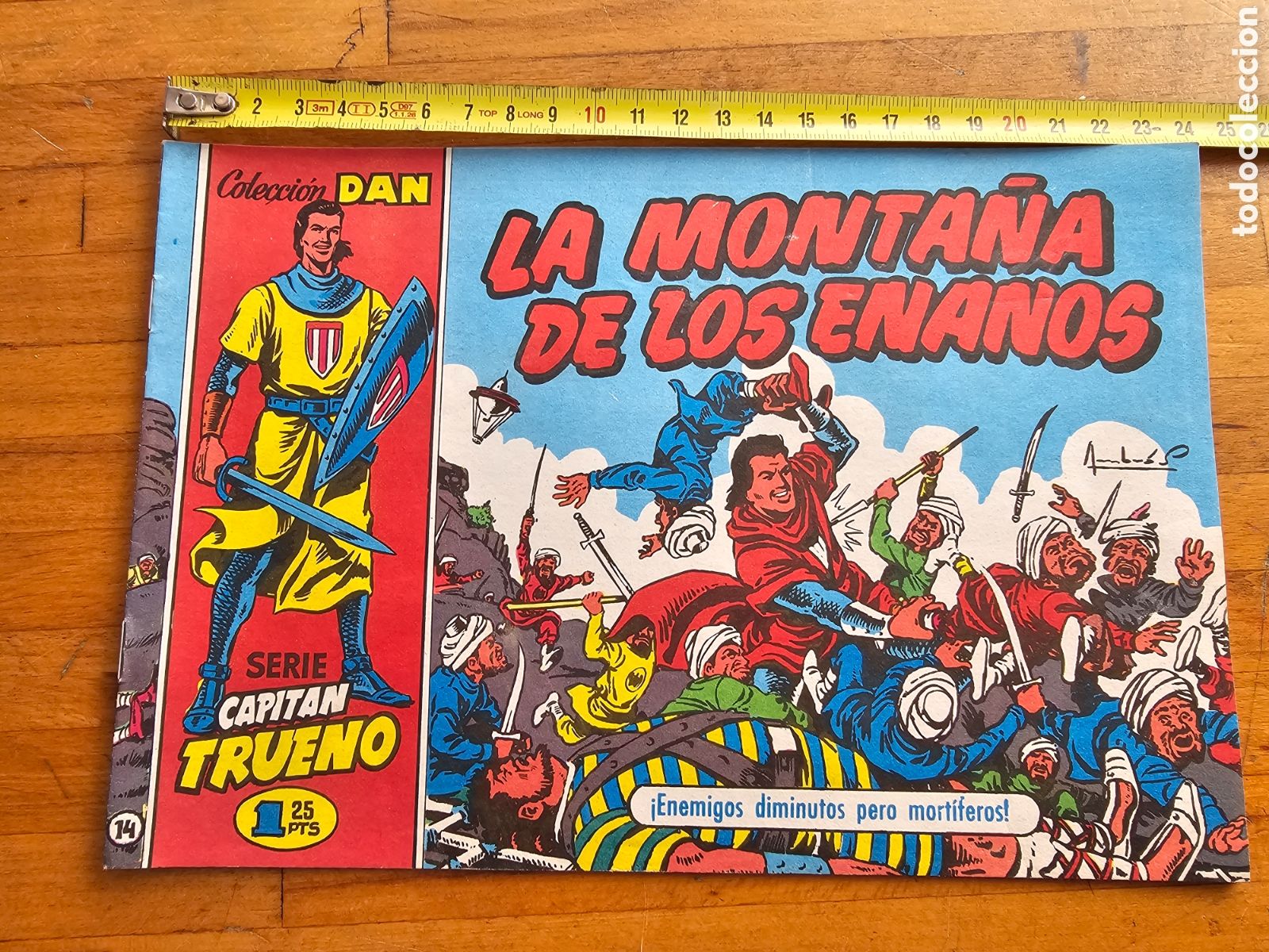 Tebeos: Reedici&oacute;n del C&oacute;mic Capit&aacute;n Trueno n&deg;14 - Foto 1