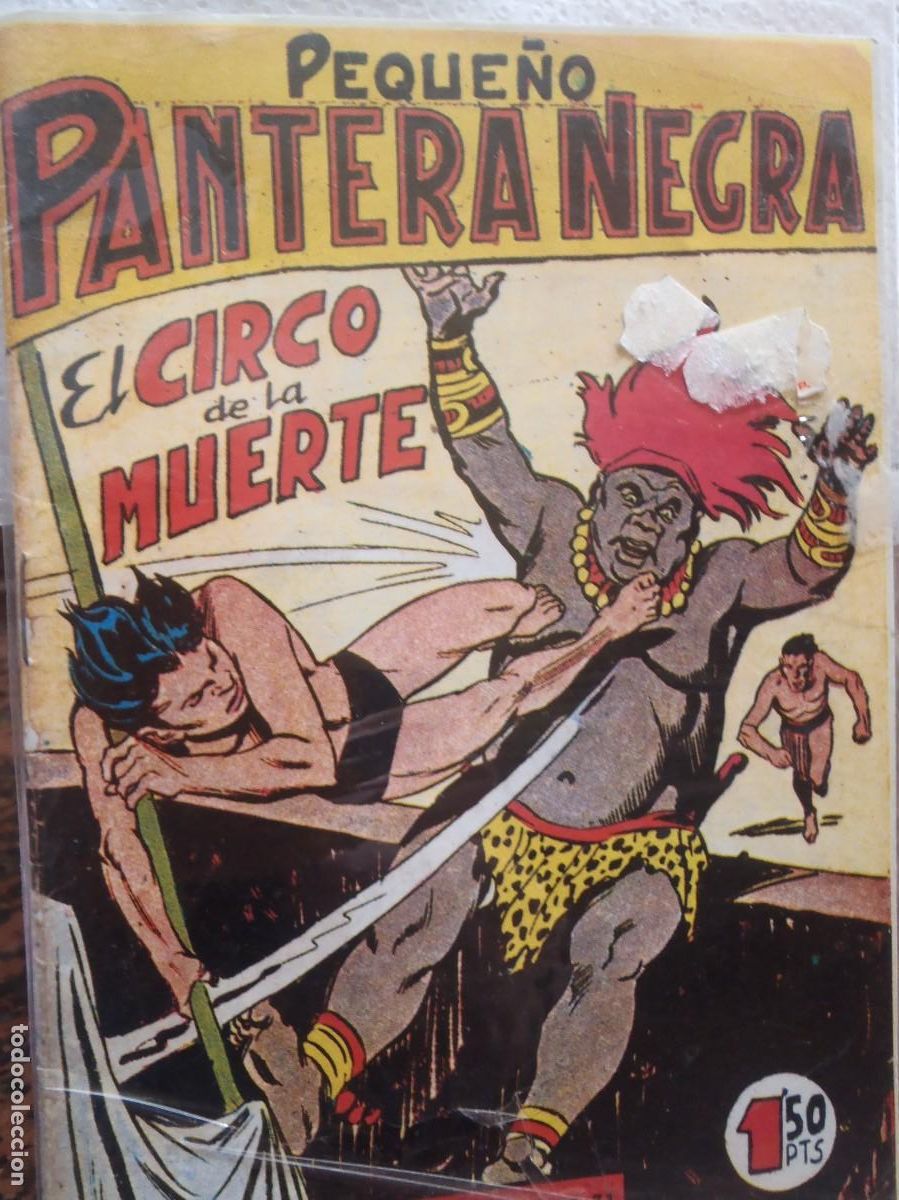 Tebeos: PEQUE&Ntilde;O PANTERA NEGRA - N&ordm;65 - FACSIMIL - Foto 1