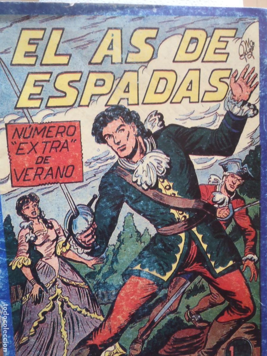 Tebeos: EL AS DE ESPADAS - EXTRA DE VERANO - FACSIMIL - Foto 1