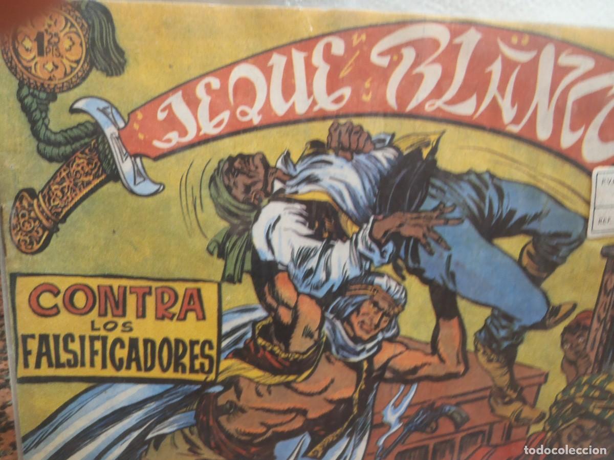Tebeos: JEQUE BLANCO - N&ordm; 13 - FACSIMIL - EDICIONES B.O. - Foto 1