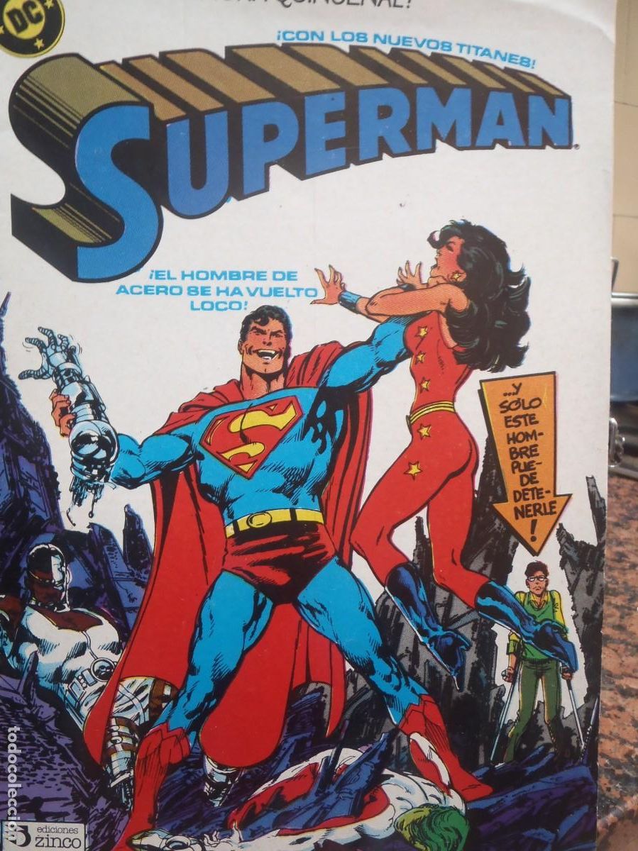Tebeos: SUPERMAN - N&ordm; 7 - DC-ZINCO - Foto 1