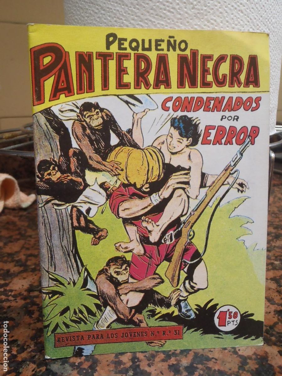 Tebeos: PEQUE&Ntilde;O PANTERA NEGRA - N&ordm; 63 - FACSIMIL - Foto 1