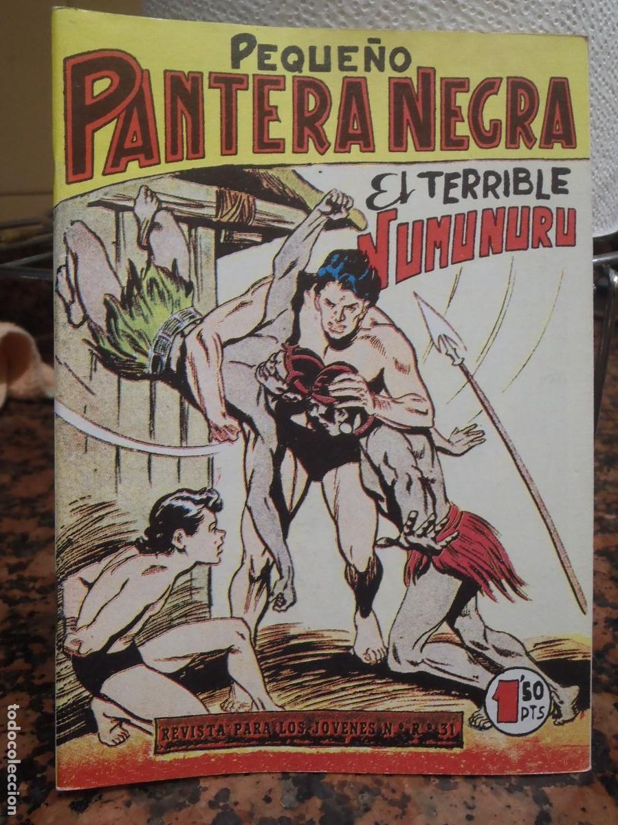 Tebeos: PEQUE&Ntilde;O PANTERA NEGRA - N&ordm; 64 - FACSIMIL - Foto 1