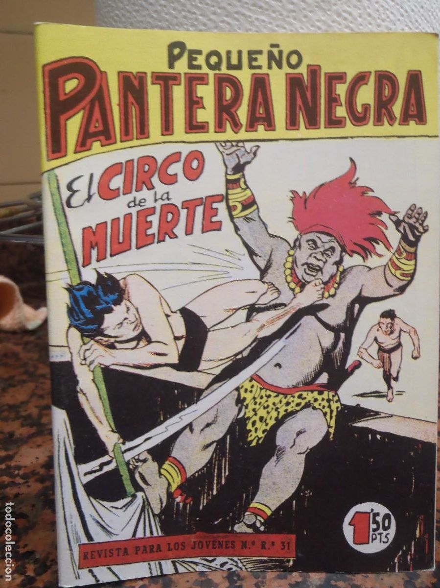 Tebeos: PEQUE&Ntilde;O PANTERA NEGRA - N&ordm; 65 - FACSIMIL - Foto 1