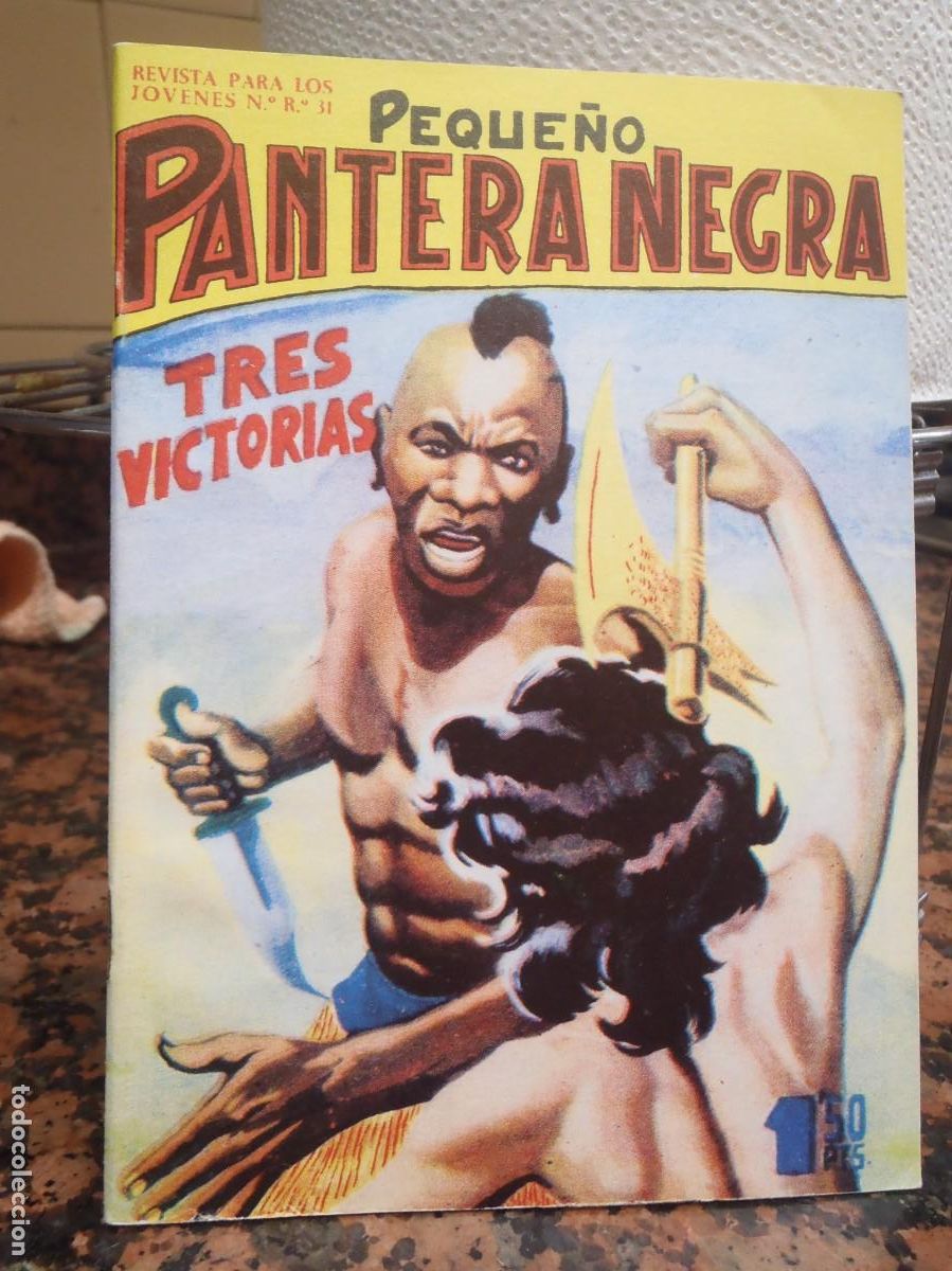 Tebeos: PEQUE&Ntilde;O PANTERA NEGRA - N&ordm; 76 - FACSIMIL - Foto 1