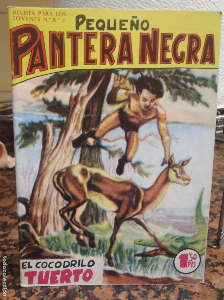 Tebeos: PEQUE&Ntilde;O PANTERA NEGRA - N&ordm; 77 - FACSIMIL - Foto 1