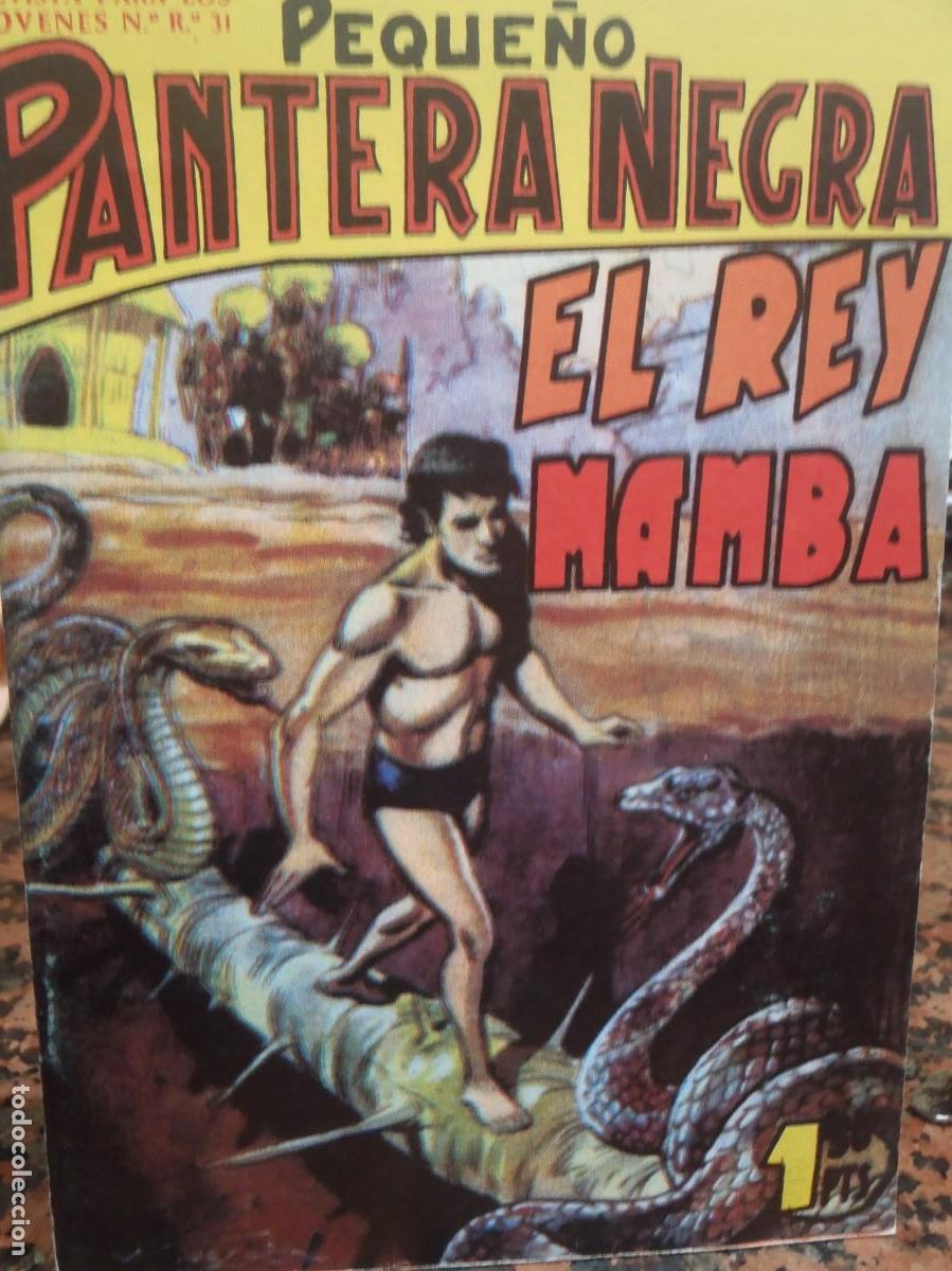 Tebeos: PEQUE&Ntilde;O PANTERA NEGRA - N&ordm; 83 - FACSIMIL - Foto 1