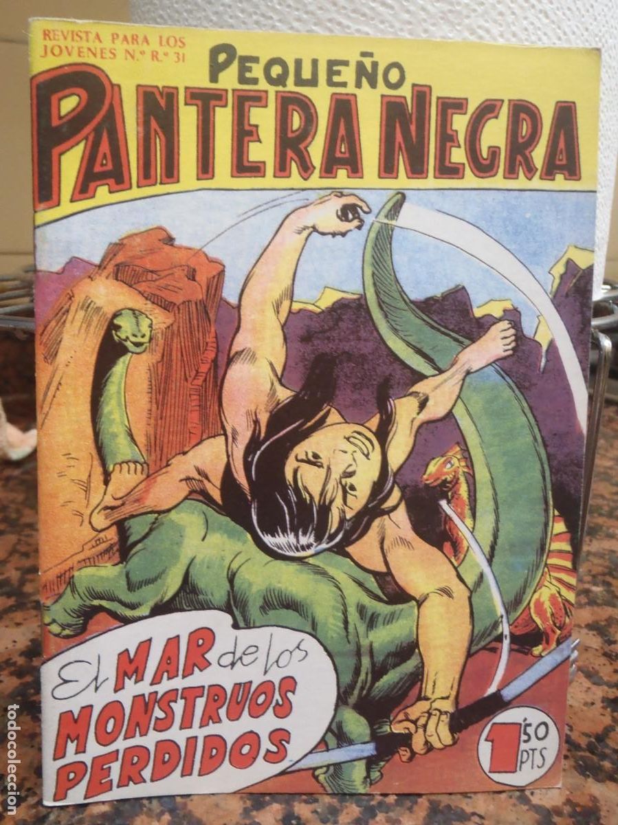 Tebeos: PEQUE&Ntilde;O PANTERA NEGRA - N&ordm; 94 - FACSIMIL - Foto 1