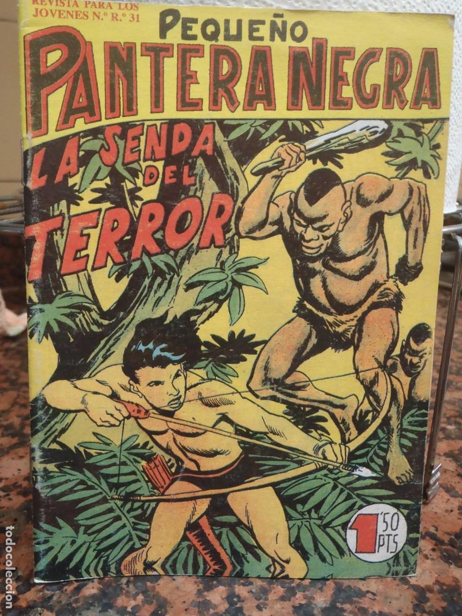 Tebeos: PEQUE&Ntilde;O PANTERA NEGRA - N&ordm; 95 - FACSIMIL - Foto 1