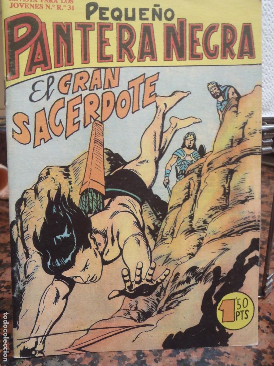 Tebeos: PEQUE&Ntilde;O PANTERA NEGRA - N&ordm; 97 - FACSIMIL - Foto 1