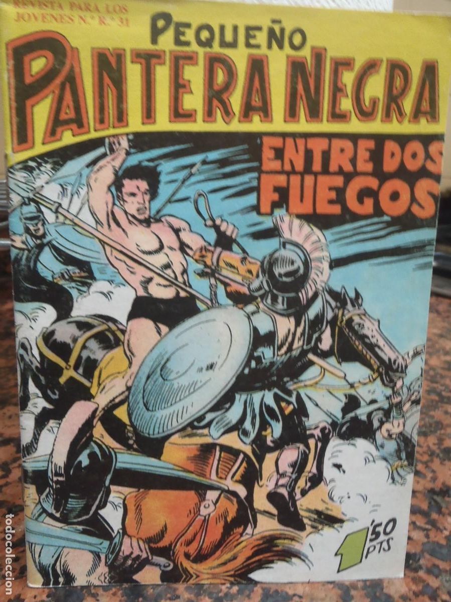 Tebeos: PEQUE&Ntilde;O PANTERA NEGRA - N&ordm; 107 - FACSIMIL - Foto 1