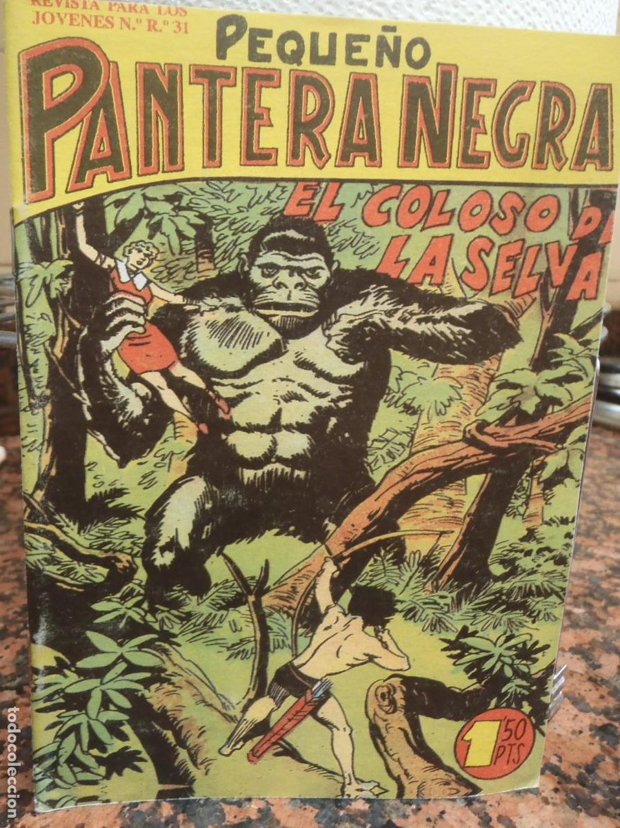 Tebeos: PEQUE&Ntilde;O PANTERA NEGRA - N&ordm; 111 - FACSIMIL - Foto 1