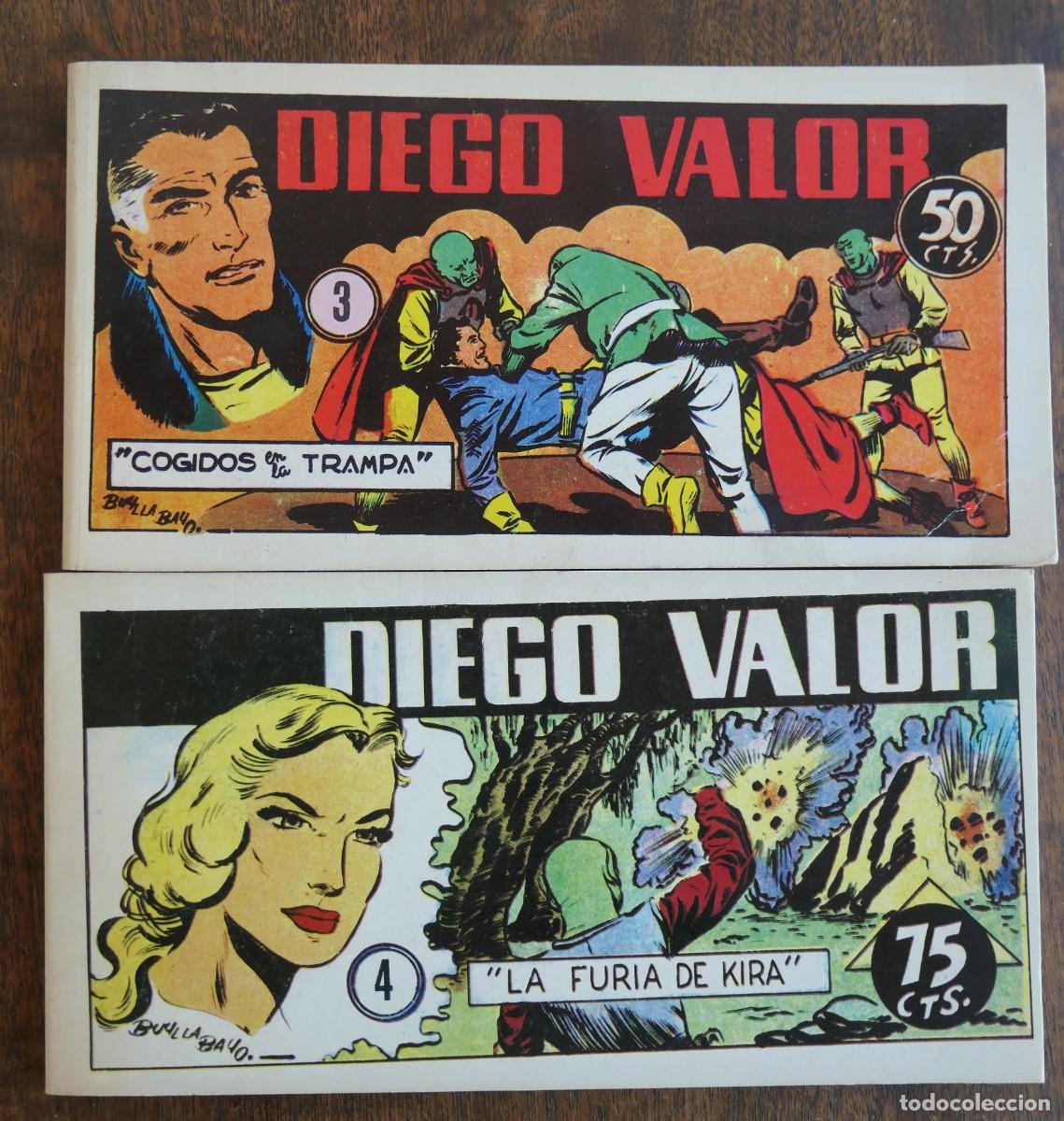 Tebeos: 2 COMICS DIEGO VALOR- Ibercomic- 1986 - Foto 1
