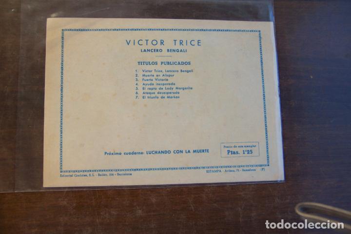 Tebeos: VICTOR TRICE N&ordm; 7 FACSIMIL - Foto 2