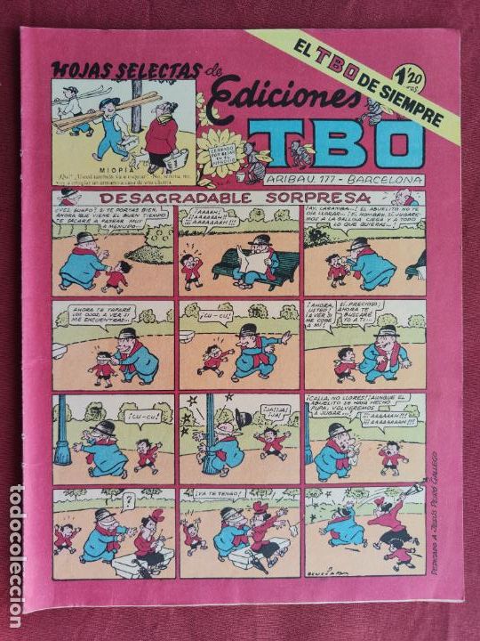 Tebeos: TBO - HOJAS SELECTAS DE EDICIONES - FACSIMIL. - Foto 1