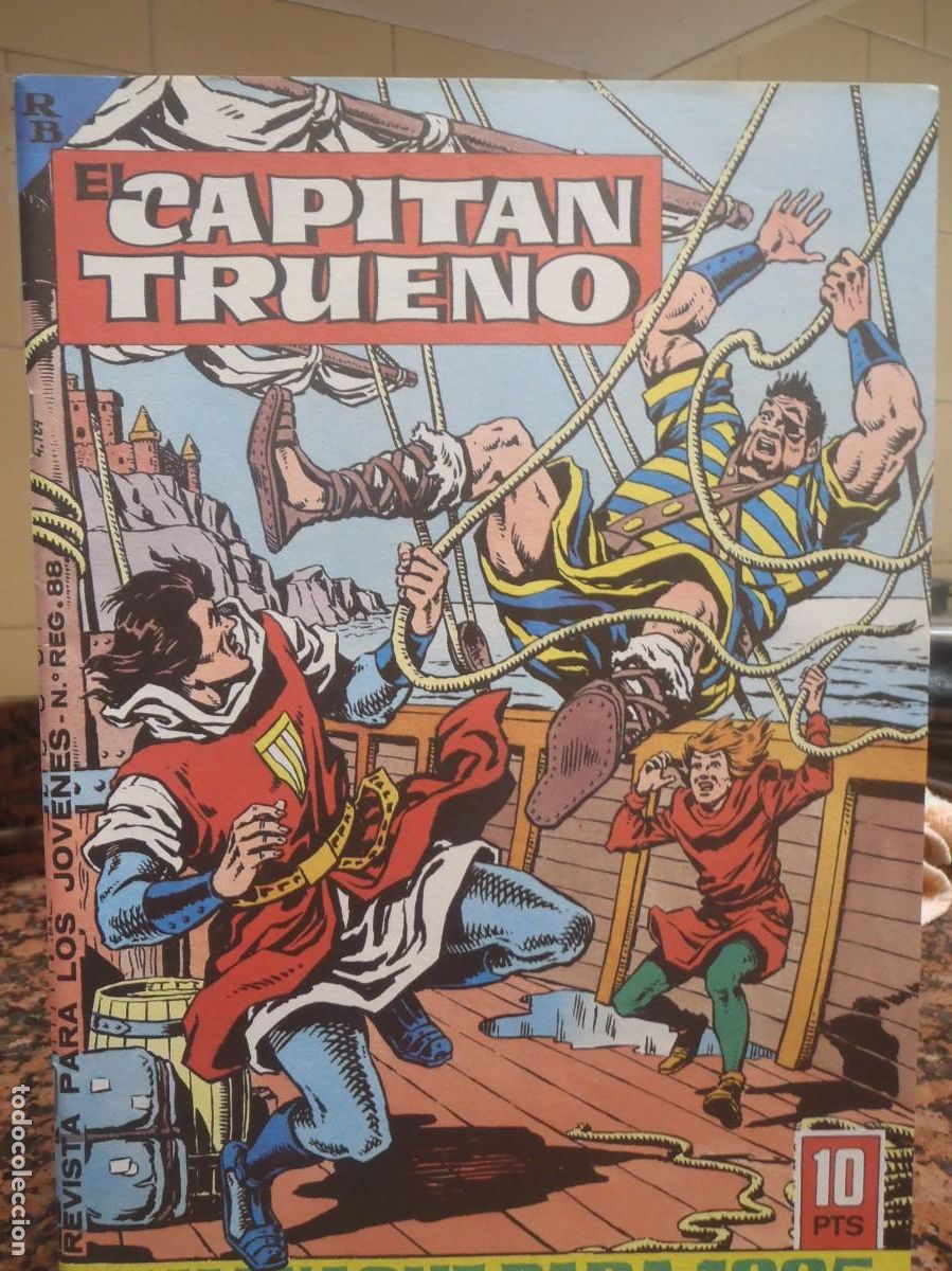 Tebeos: EL CAPITAN TRUENO - AL,MANAQUE 1965 - FACSIMIL - Foto 1