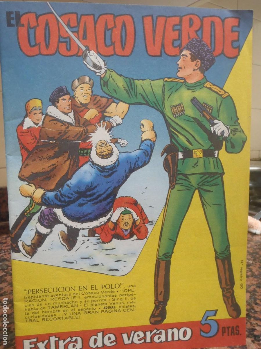 Tebeos: EL COSACO VERDE - EXTRA DE VERANO - FACSIMIL - Foto 1