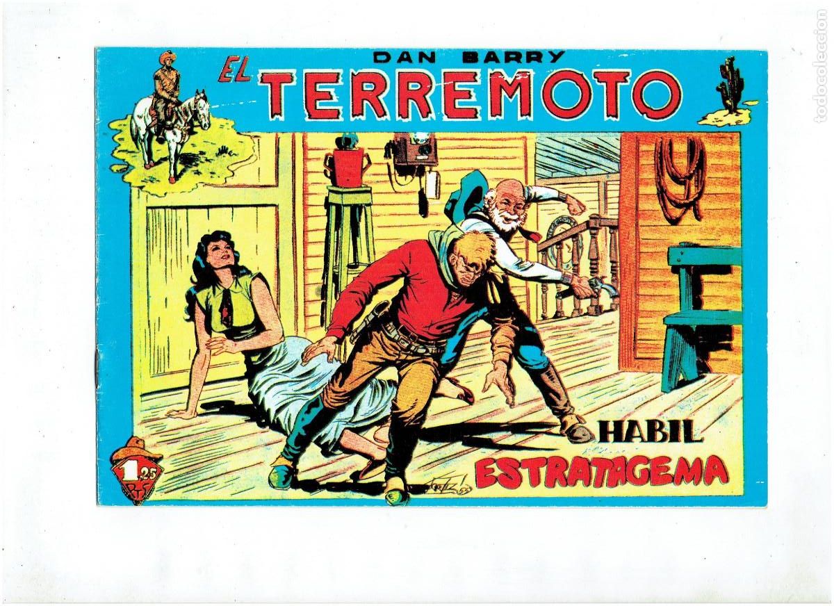 Tebeos: * DAN BARRY * EL TERREMOTO * NUMERO 31 * REEDICION IMPECABLE * - Foto 1