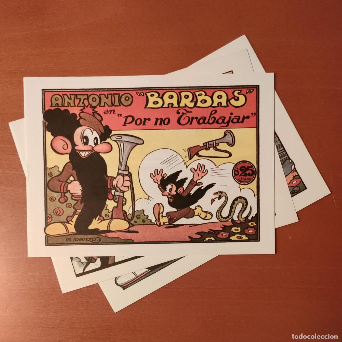 Tebeos: ANTONIO BARBAS REEDICION COMPLETA 3 N&ordm;. - Foto 1