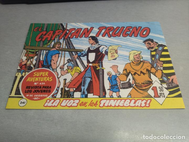 Tebeos: CAPIT&Aacute;N TRUENO N&ordm; 241 / REEDICI&Oacute;N FACS&Iacute;MIL - EDICIONES B - Foto 1