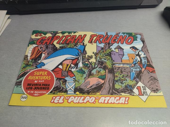 Tebeos: CAPIT&Aacute;N TRUENO N&ordm; 252 / REEDICI&Oacute;N FACS&Iacute;MIL - EDICIONES B - Foto 1