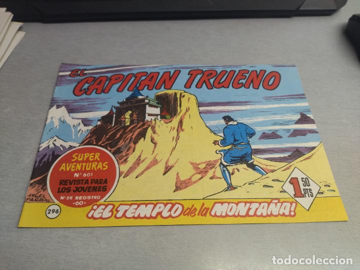 Tebeos: CAPIT&Aacute;N TRUENO N&ordm; 296 / REEDICI&Oacute;N FACS&Iacute;MIL - EDICIONES B - Foto 1