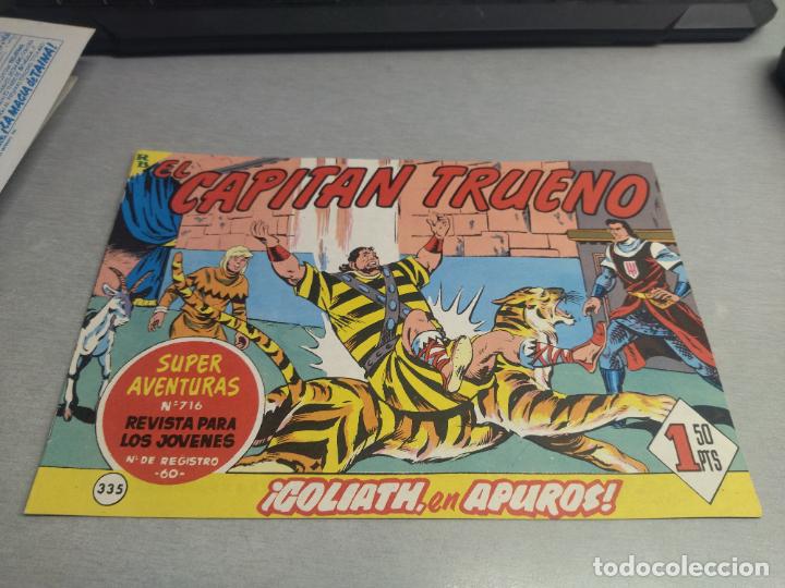 Tebeos: CAPIT&Aacute;N TRUENO N&ordm; 335 / REEDICI&Oacute;N FACS&Iacute;MIL - EDICIONES B - Foto 1