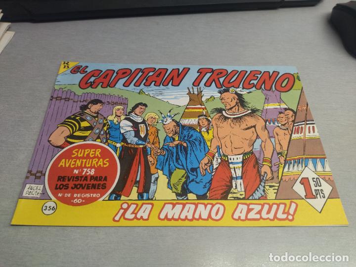 Tebeos: CAPIT&Aacute;N TRUENO N&ordm; 356 / REEDICI&Oacute;N FACS&Iacute;MIL - EDICIONES B - Foto 1