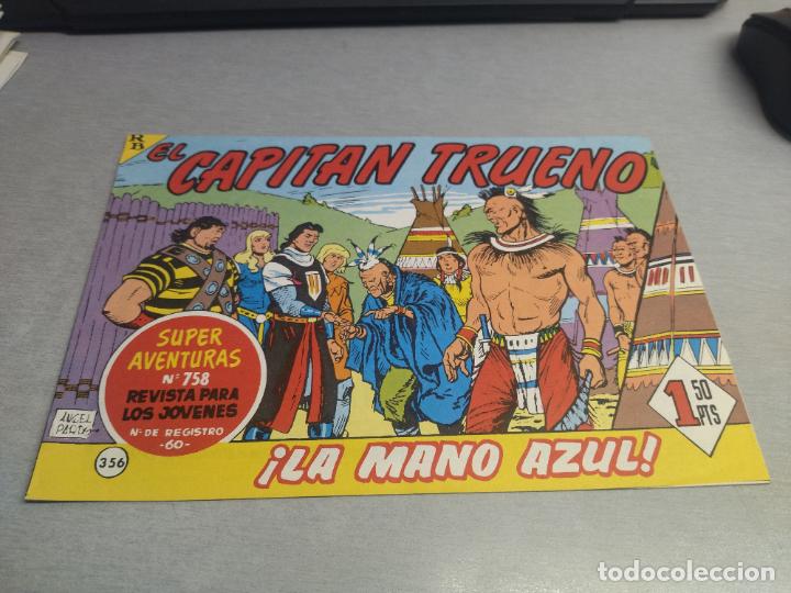 Tebeos: CAPIT&Aacute;N TRUENO N&ordm; 356 / REEDICI&Oacute;N FACS&Iacute;MIL - EDICIONES B - Foto 1