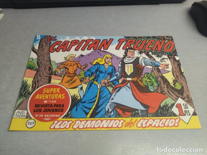 Tebeos: CAPIT&Aacute;N TRUENO N&ordm; 357 / REEDICI&Oacute;N FACS&Iacute;MIL - EDICIONES B - Foto 1
