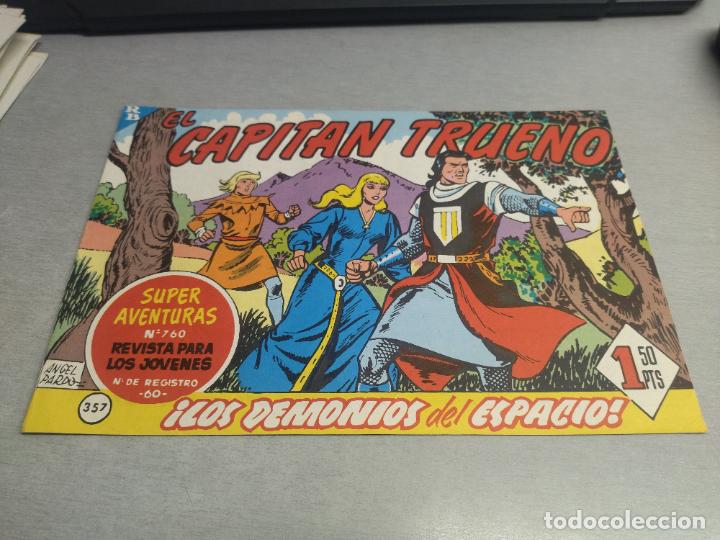 Tebeos: CAPIT&Aacute;N TRUENO N&ordm; 357 / REEDICI&Oacute;N FACS&Iacute;MIL - EDICIONES B - Foto 1