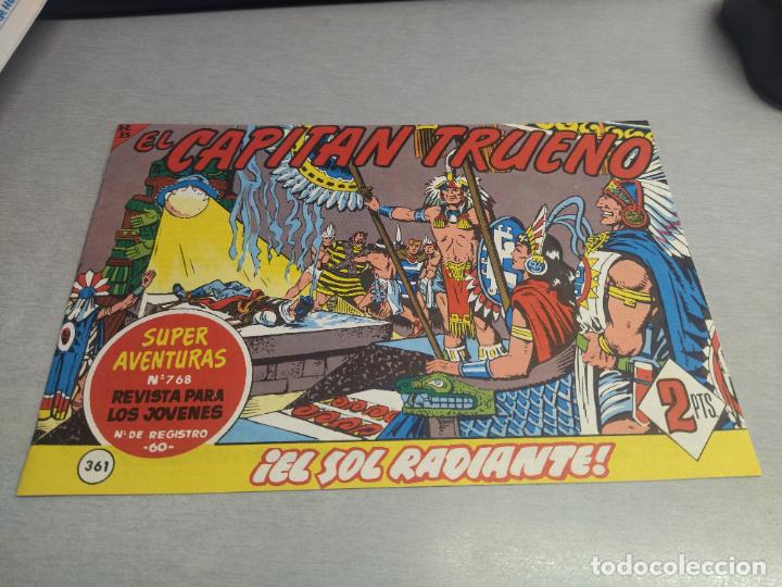 Tebeos: CAPIT&Aacute;N TRUENO N&ordm; 361 / REEDICI&Oacute;N FACS&Iacute;MIL - EDICIONES B - Foto 1