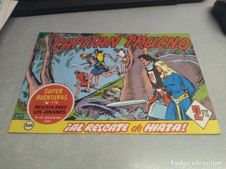 Tebeos: CAPIT&Aacute;N TRUENO N&ordm; 366 / REEDICI&Oacute;N FACS&Iacute;MIL - EDICIONES B - Foto 1