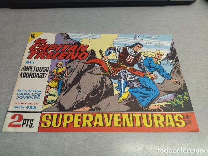 Tebeos: CAPIT&Aacute;N TRUENO N&ordm; 433 / REEDICI&Oacute;N FACS&Iacute;MIL - EDICIONES B - Foto 1